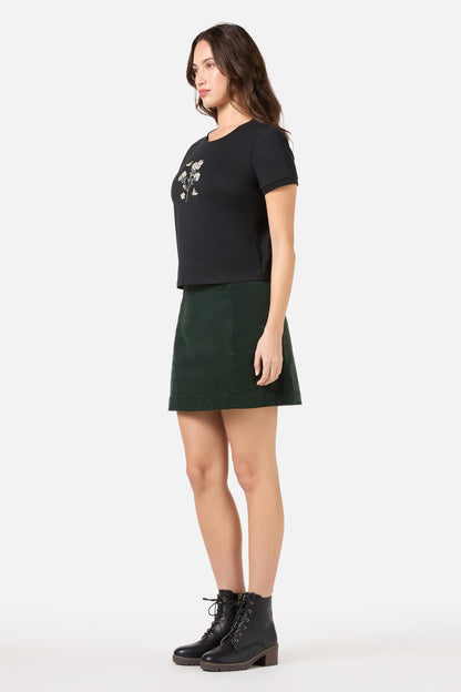 Princess Highway - Wax Flower Tee - black