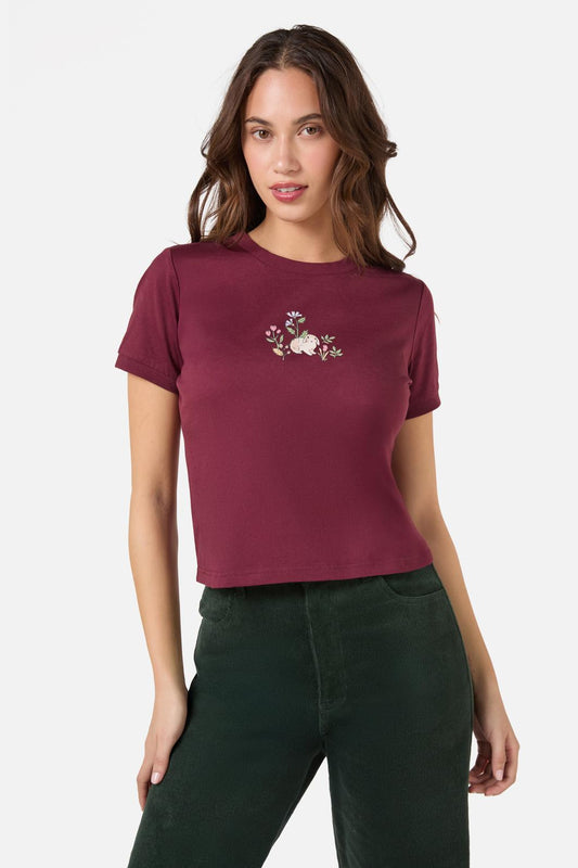 Princess Highway - Coco Rabbit Tee - plum