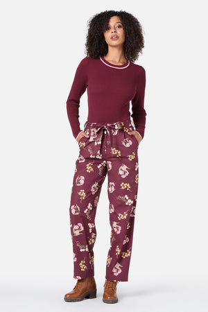 Princess Highway - Elsie Native Pant - chocolate