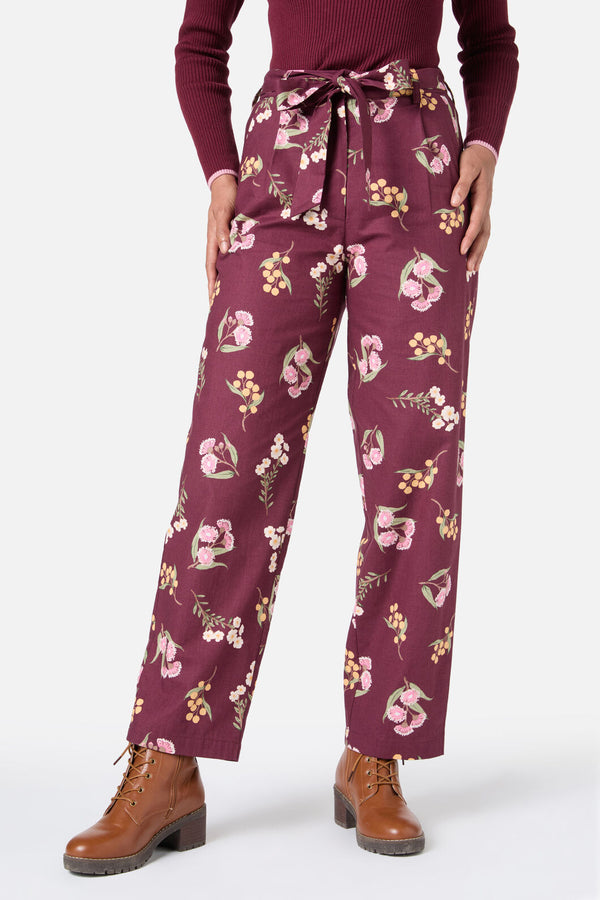 Princess Highway - Elsie Native Pant - chocolate