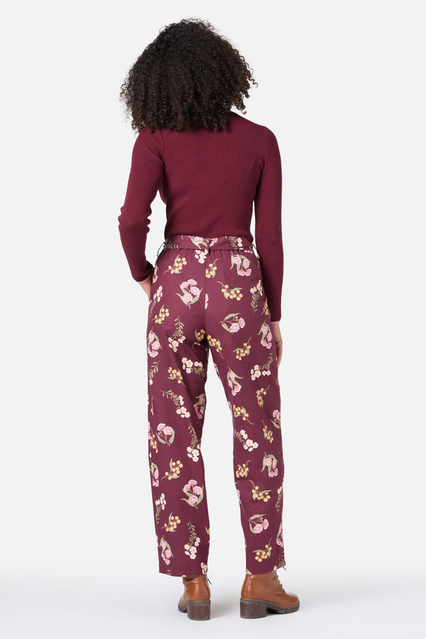 Princess Highway - Elsie Native Pant - chocolate
