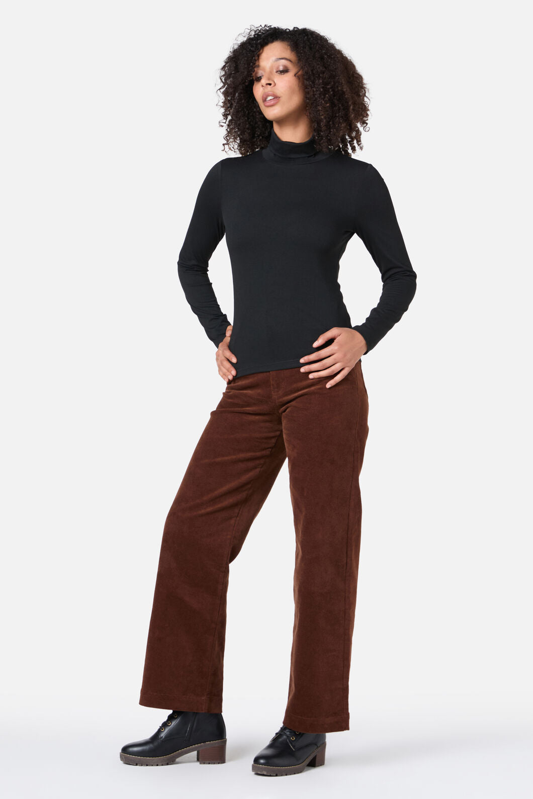 Princess Highway - Jenna Skivvy Top - black