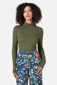 Princess Highway - Jenna Skivvy Top - olive