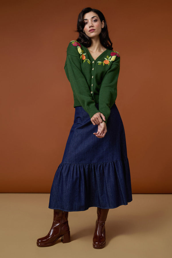 Princess Highway - Kara Denim Midi Skirt - denim