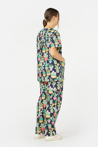 Princess Highway - Cactus Scrub Set - navy