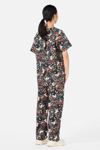 Princess Highway - Belle Bunny Scrub Set - navy