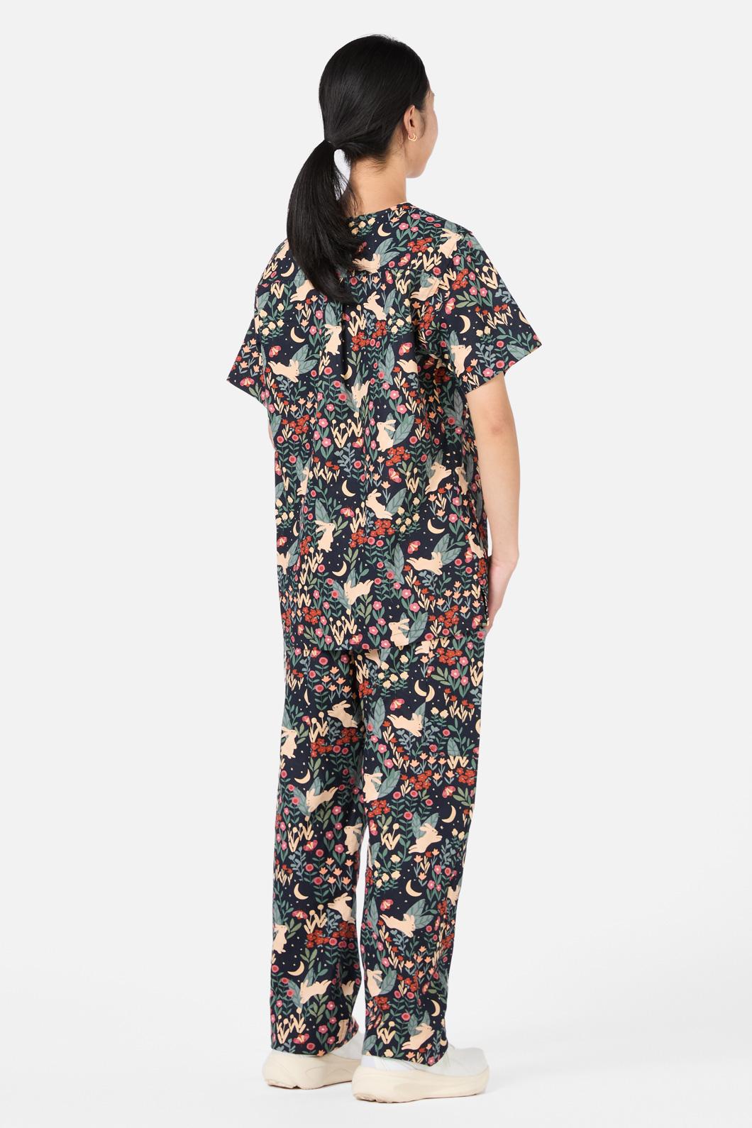 Princess Highway - Belle Bunny Scrub Set - navy