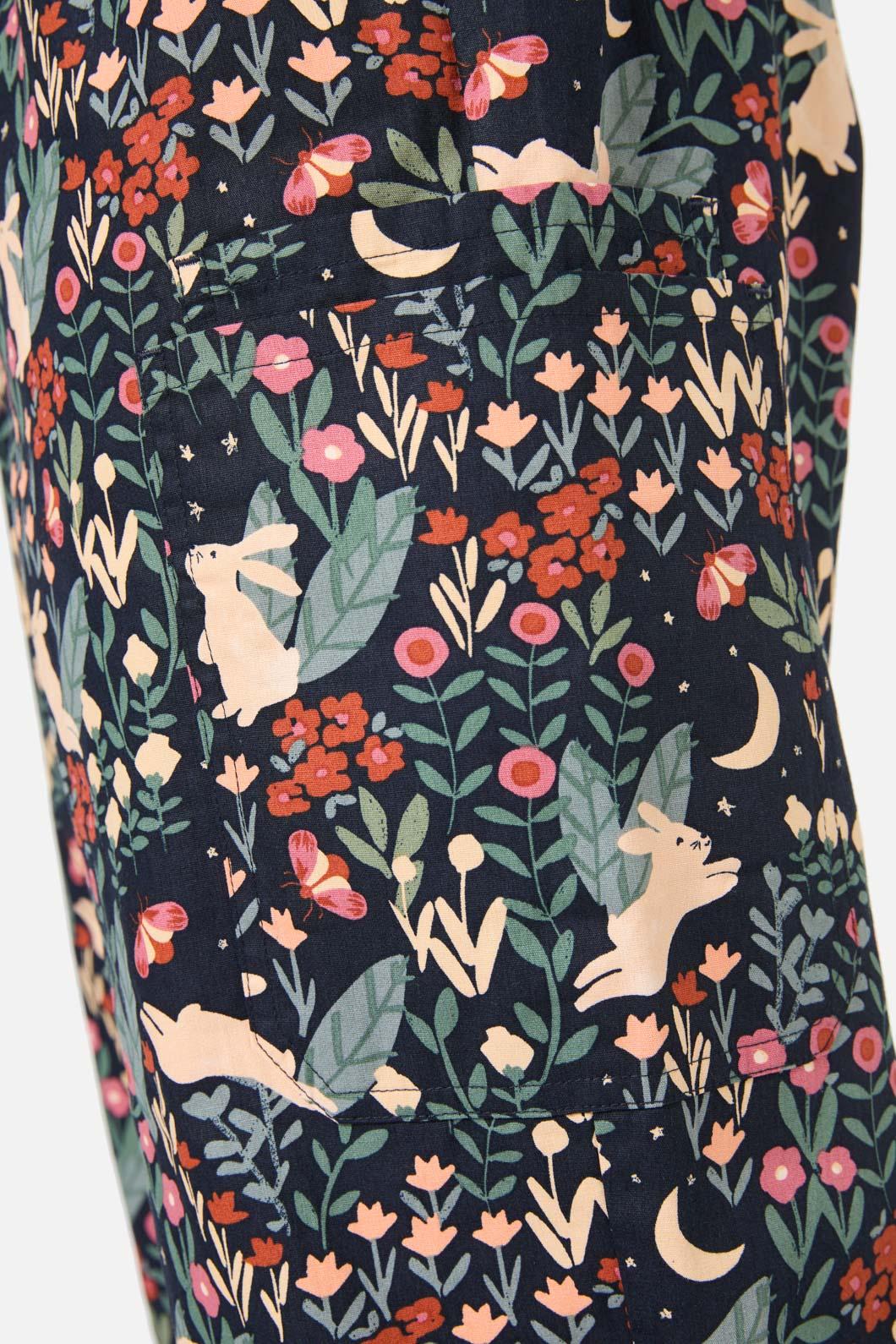 Princess Highway - Belle Bunny Scrub Set - navy