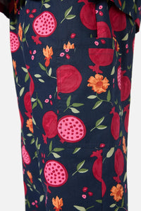 Princess Highway - Pomegranate Scrub Set - navy