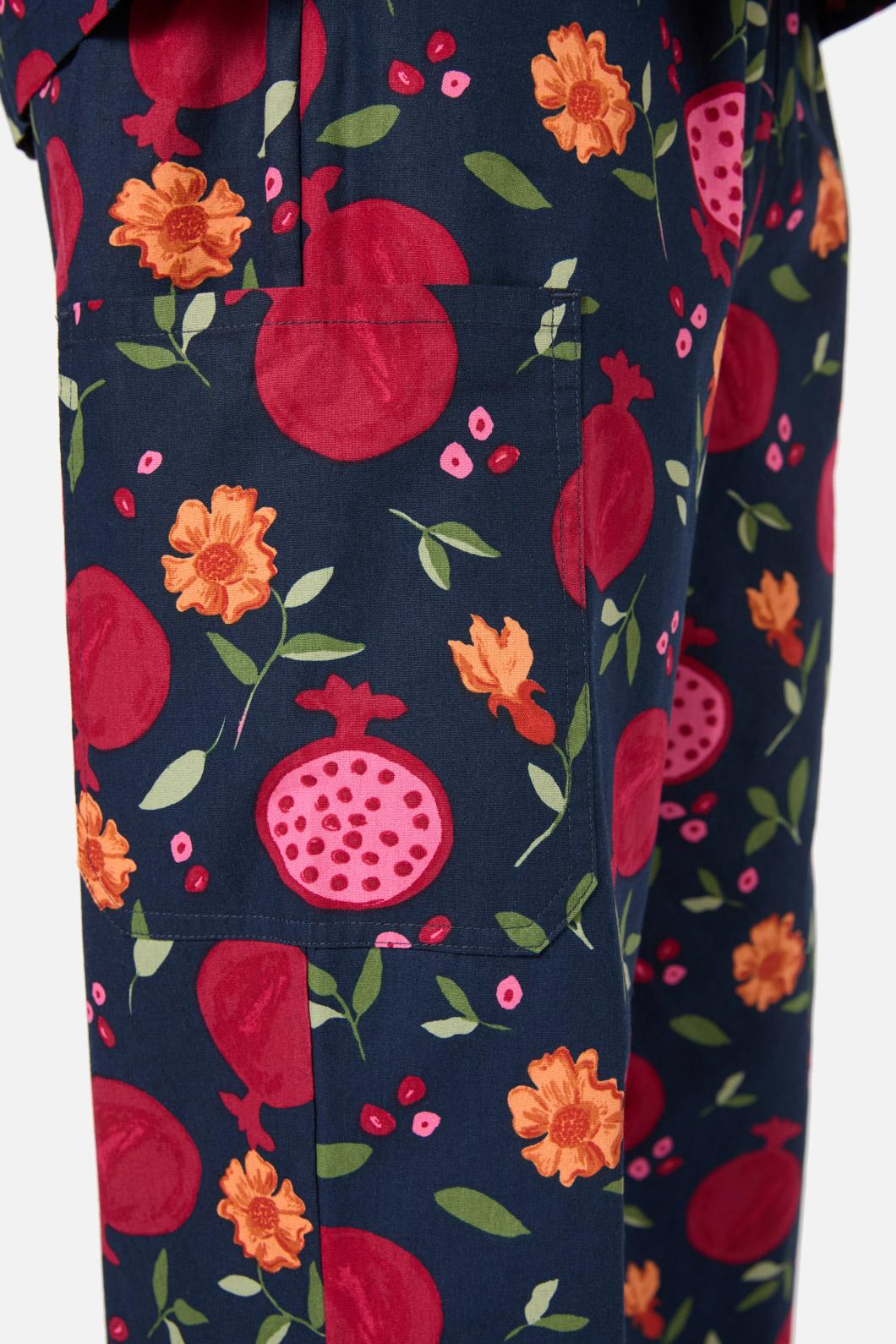 Princess Highway - Pomegranate Scrub Set - navy