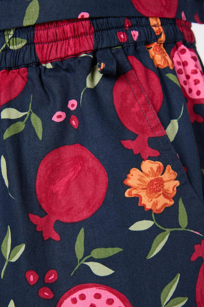 Princess Highway - Pomegranate Scrub Set - navy