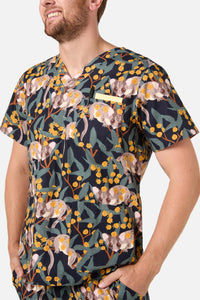Scrubs With Love - Navy Fairy Possum Scrub Set - navy