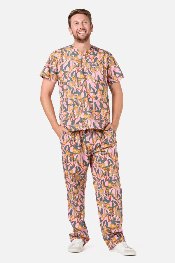 Scrubs With Love - Fairy Possum Scrub Set - pink