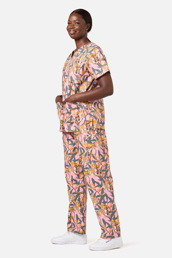 Scrubs With Love - Fairy Possum Scrub Set - pink