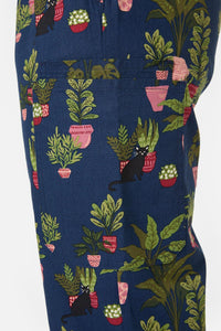 Love Scrubs - House Cat Scrub Set - navy