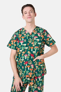 Princess Highway - Mushroom Scrub Set - green