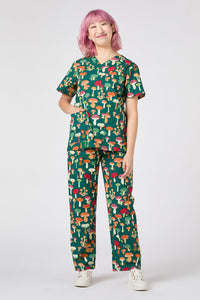 Princess Highway - Mushroom Scrub Set - green