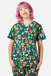 Princess Highway - Mushroom Scrub Set - green