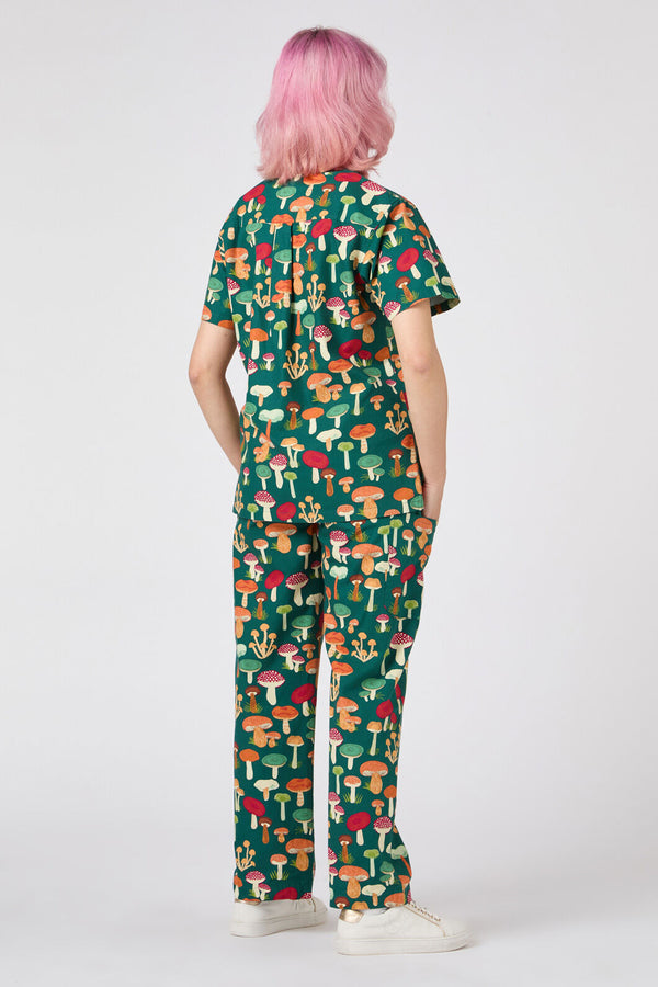 Princess Highway - Mushroom Scrub Set - green