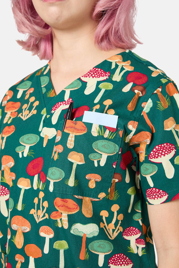 Princess Highway - Mushroom Scrub Set - green
