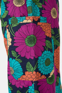 Princess Highway - Bonnie Floral Scrub Set - navy