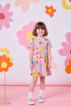 Princess Highway Kids - Fairies Kids Skater Dress - pink