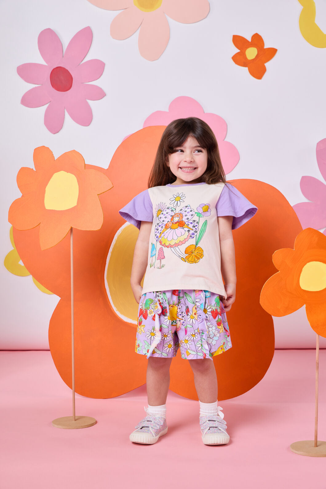 Princess Highway Kids - Fairy Garden Kids Tee - multi