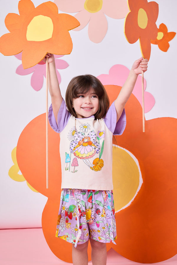 Princess Highway Kids - Fairy Garden Kids Tee - multi