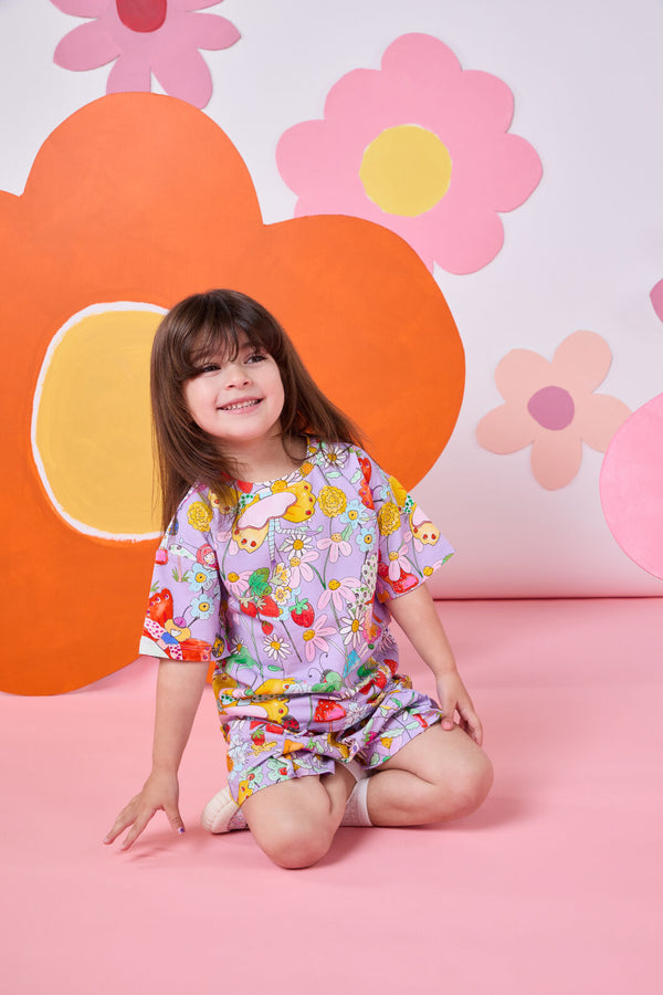 Princess Highway Kids - Fairies Kids SS Tee - lilac