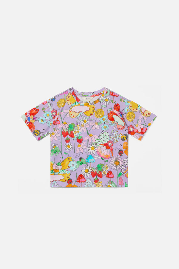 Princess Highway Kids - Fairies Kids SS Tee - lilac