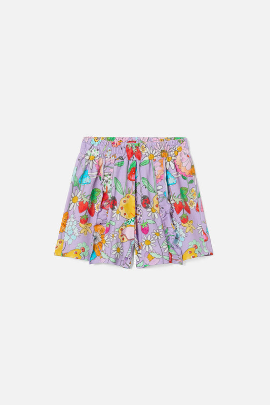 Princess Highway Kids - Fairies Kids Frill Shorts - lilac