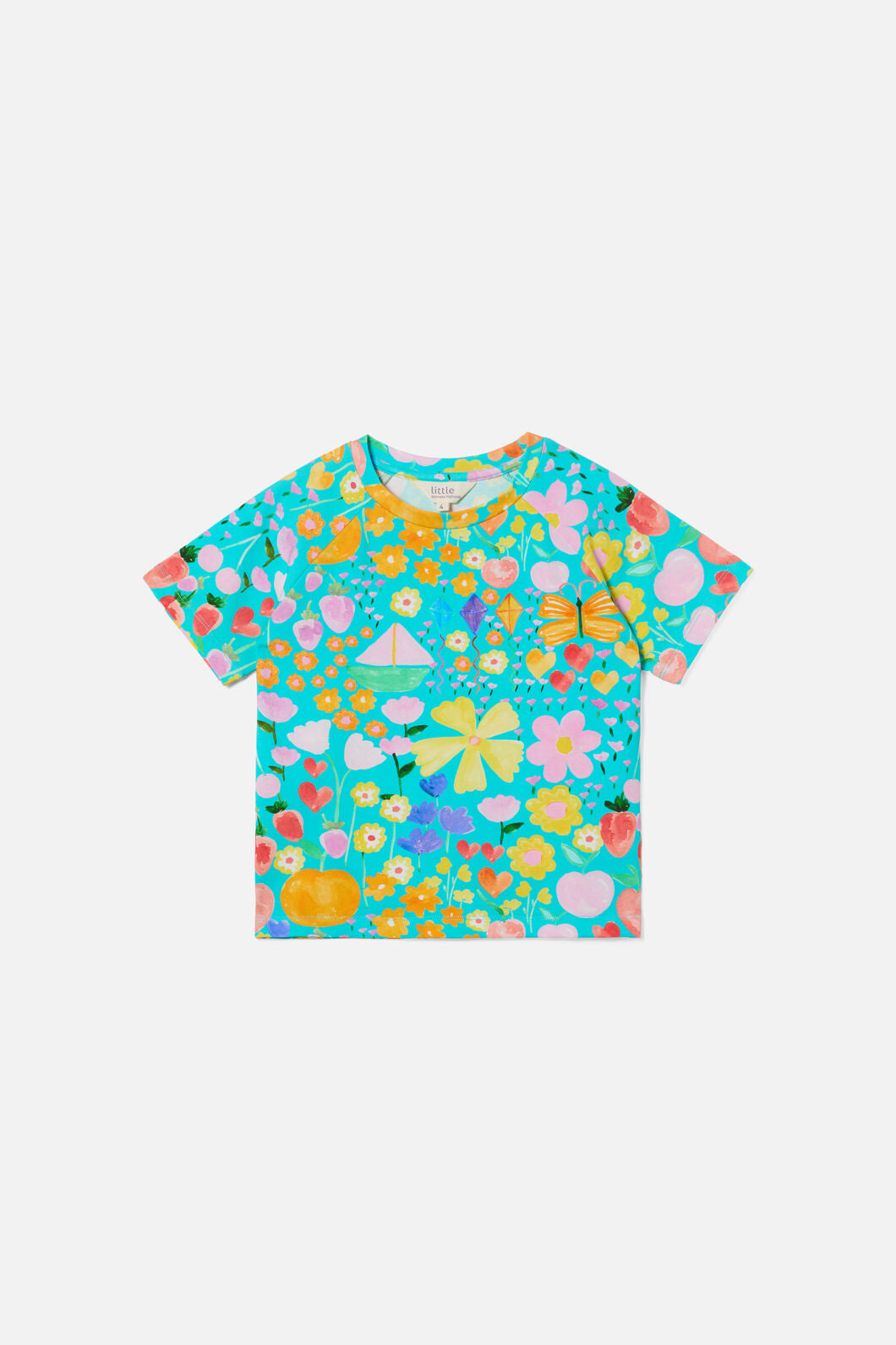 Princess Highway Kids - Pretty Things Kids Short Sleeve Tee - green