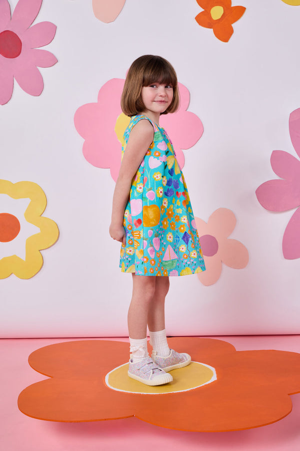 Princess Highway Kids - Pretty Things Kids Dress - green