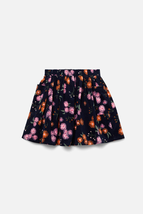 Princess Highway Kids - Gumnut Puffs Kids Skirt - navy