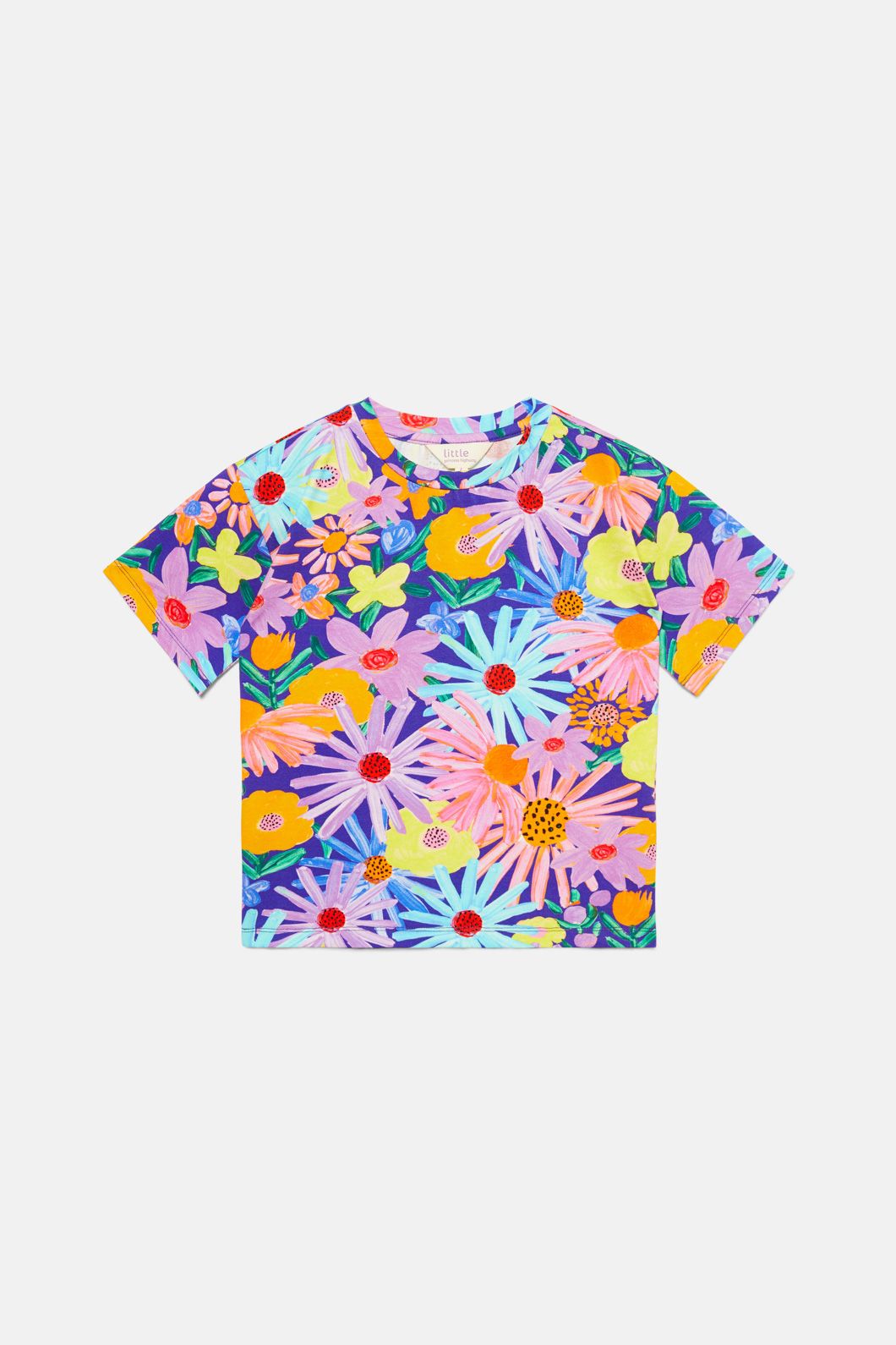 Princess Highway Kids - Botanica Kids SS Tee - blue