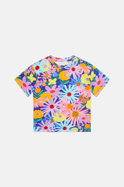 Princess Highway Kids - Botanica Kids SS Tee - blue