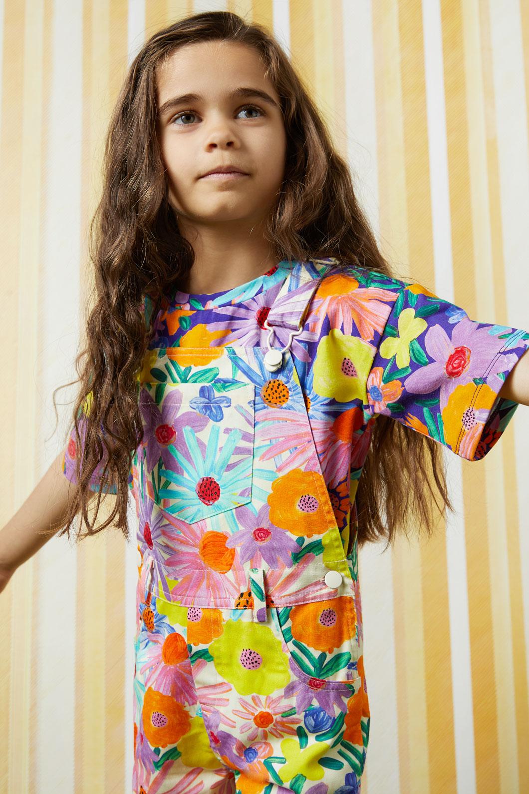 Princess Highway Kids - Botanica Kids SS Tee - blue
