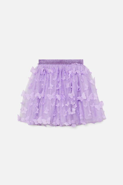 Princess Highway Kids - Wings Kids Mesh Skirt - lilac