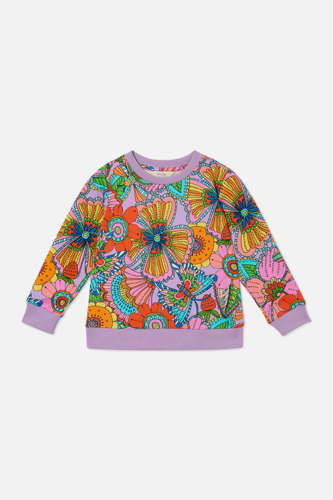 Princess Highway Kids - Paisley Kids Sweater - pink