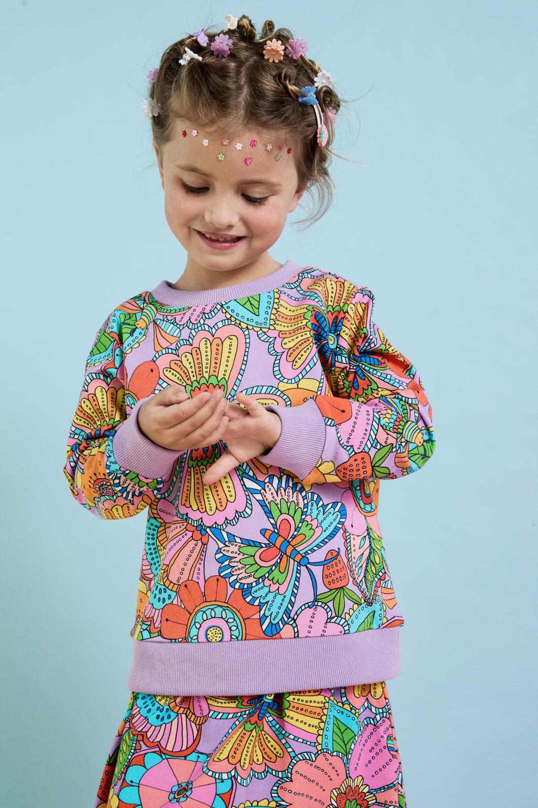 Princess Highway Kids - Paisley Kids Sweater - pink