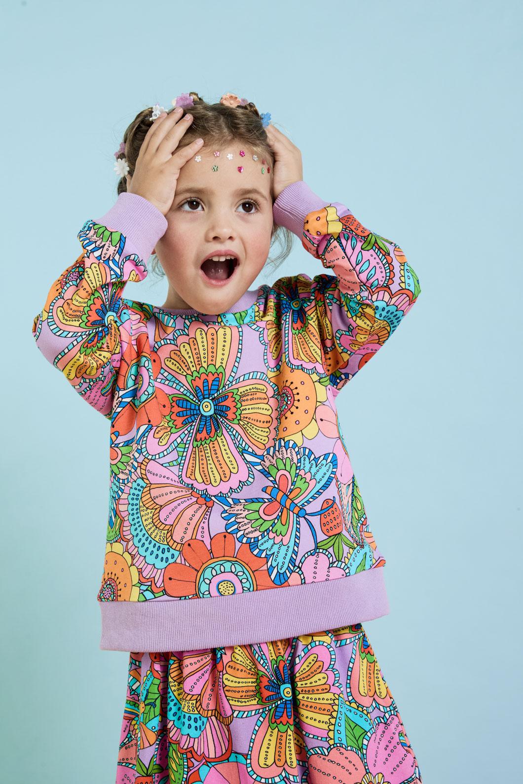 Princess Highway Kids - Paisley Kids Sweater - pink