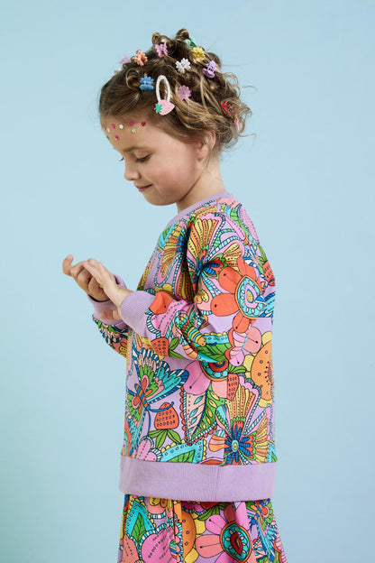 Princess Highway Kids - Paisley Kids Sweater - pink