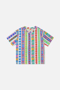Princess Highway Kids - Daisy Stripe Kids SS Tee - multi