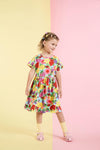 Princess Highway Kids - Ladybug Kids Dress - blue