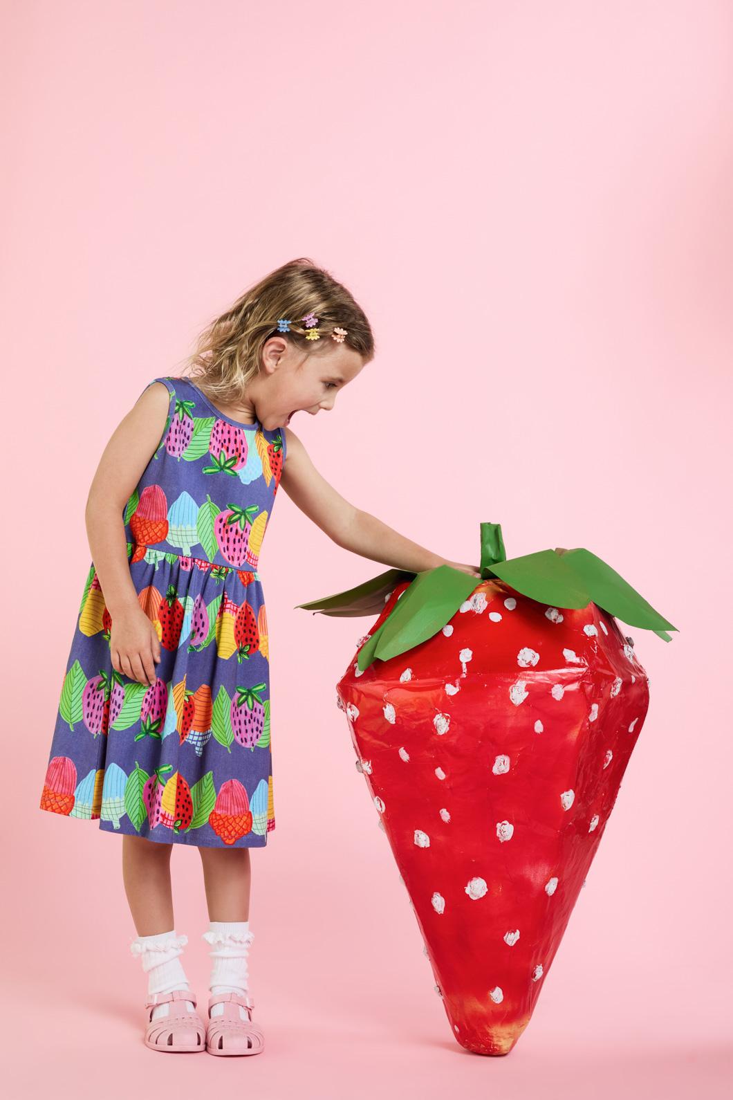 Princess Highway Kids - Acorn Kids Dress - blue