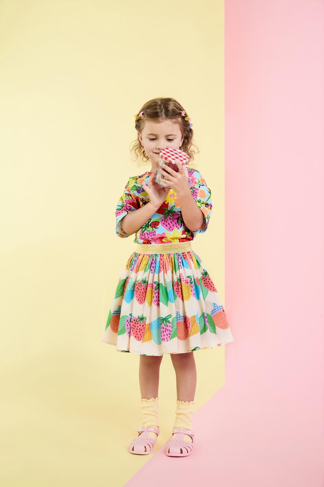 Princess Highway Kids - Acorn Kids Skirt - cream