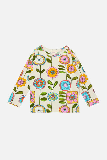 Princess Highway Kids - Wallpaper Kids LS Tee - cream