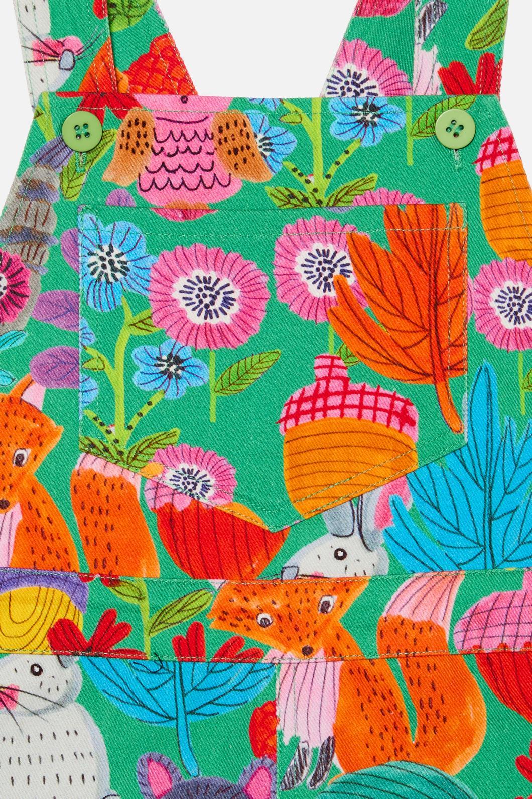 Princess Highway Kids - Woodland Kids Overalls - green