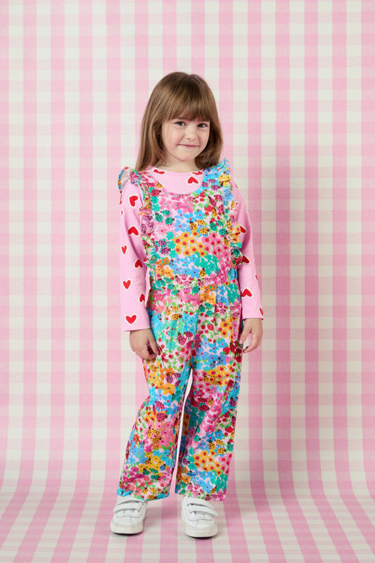 Princess Highway Kids - Ditsy Floral Kids Overalls - multi
