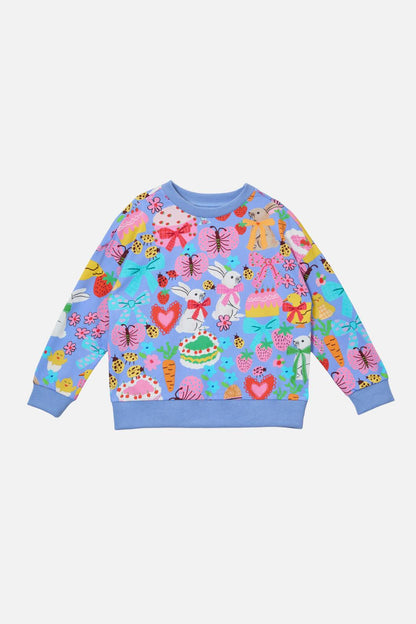 Princess Highway Kids - Bunny Love Kids Sweater - blue